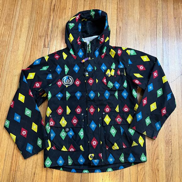 Sessions Snowboard Jacket Mens Medium Terrain Ski Winter Snow Snowboard - Picture 1 of 13